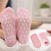 Picture of Spa Gel Heel Soocks Winter Care Spa Gel Socks Full Heel Feet Protector Silicone Ultra-Soft Socks with Moisturizing Natural Oil and Vitamin E Helps Repair Dry Cracked Skin Feet And Ankles Skin care Footful Beauty Gel Socks